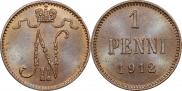 1 пенни 1912 года