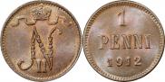 1 пенни 1912 года