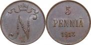 5 пенни 1913 года
