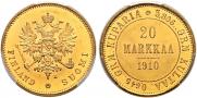 20 марок 1910 года