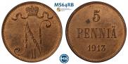 5 пенни 1913 года