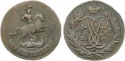 2 kopecks 1758 year