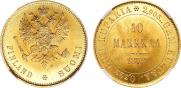 10 markkaa 1878 year
