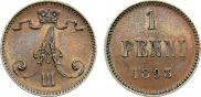 1 penni 1893 year