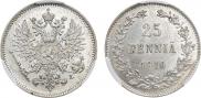 25 пенни 1910 года