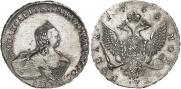 1 рубль 1755 года