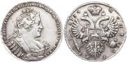 1 рубль 1734 года