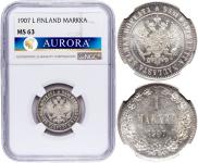 1 markka 1907 year