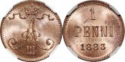 1 пенни 1883 года