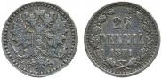 25 пенни 1871 года
