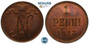 1 penni 1913 year