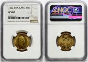 50 złotych 1822 year