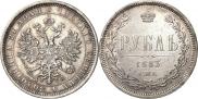 1 рубль 1883 года