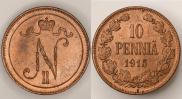 10 пенни 1915 года