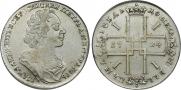 1 рубль 1724 года