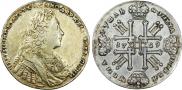 1 рубль 1729 года