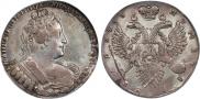 1 rouble 1733 year