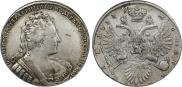 1 rouble 1733 year