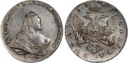 1 рубль 1743 года