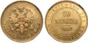 20 марок 1891 года
