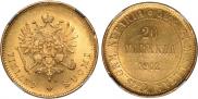 20 markkaa 1912 year