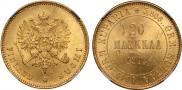 20 markkaa 1912 year
