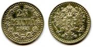 25 pennia 1865 year