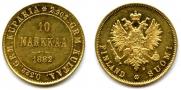 10 марок 1882 года