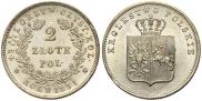 2 злотых 1831 года