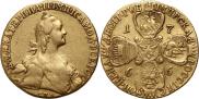 10 roubles 1766 year