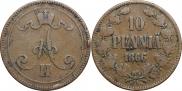 10 пенни 1866 года