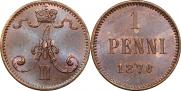 1 пенни 1876 года