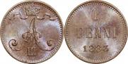 1 penni 1883 year