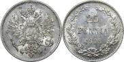 25 пенни 1909 года
