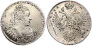 1 рубль 1733 года
