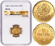 10 марок 1882 года