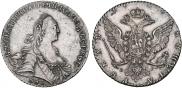 1 rouble 1768 year