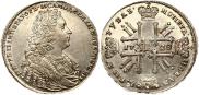 1 рубль 1728 года