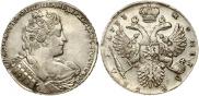 1 rouble 1733 year