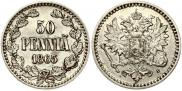 50 pennia 1865 year
