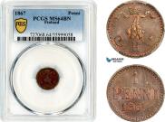 1 penni 1867 year