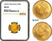 10 markkaa 1878 year