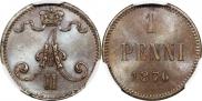 1 пенни 1876 года
