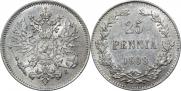 25 пенни 1909 года