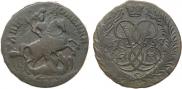 2 kopecks 1757 year