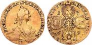 5 roubles 1769 year