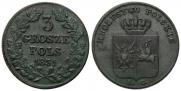 3 гроша 1831 года