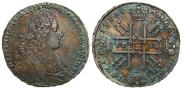 1 рубль 1728 года