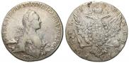 1 rouble 1766 year