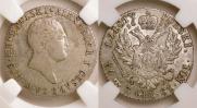 1 злотый 1819 года